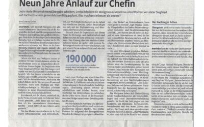 Nachfolge braucht Zeit – ein Presseartikel